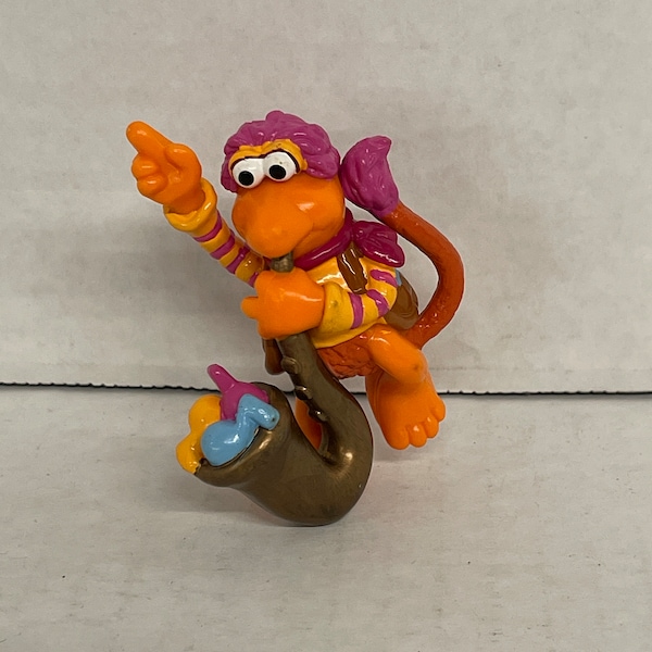 Saxophone Gobo fraggle rock pvc figure