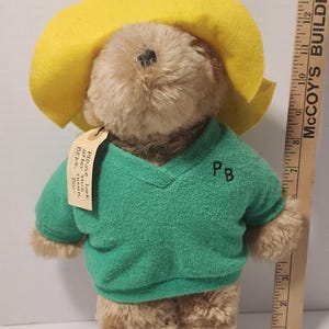 Vintage Paddington Bear 14" Plush