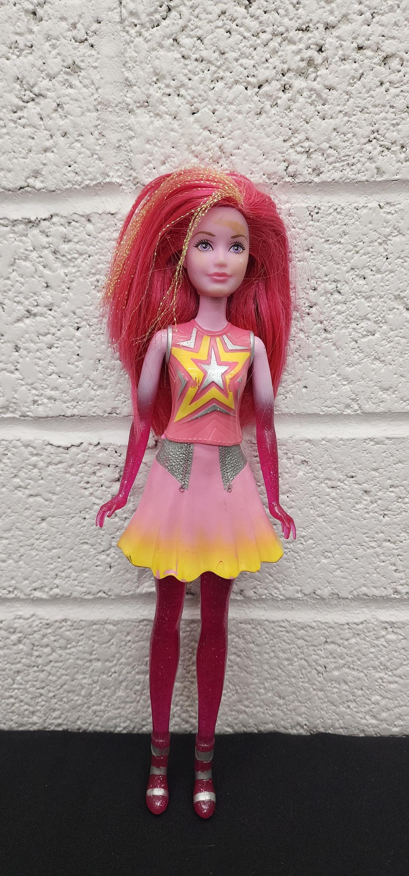 Barbie Star Light Adventure Pink Sparkle Space Galaxy Doll - Etsy