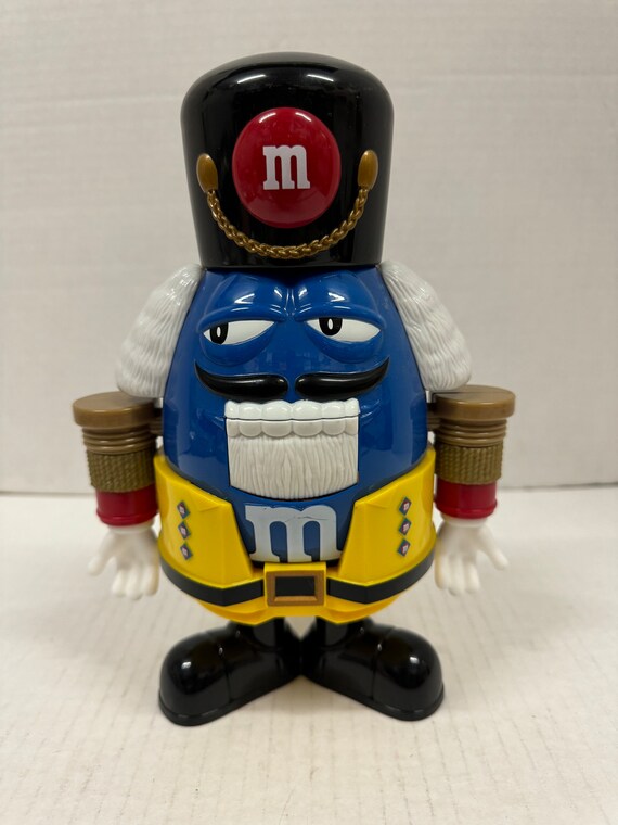 M&M Blue Nutcracker Candy Dispenser - Etsy