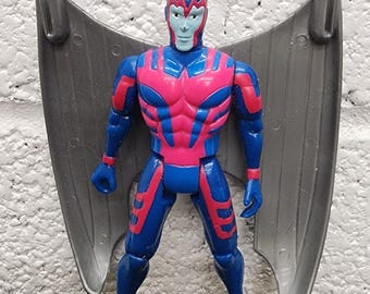 Vintage Toy Biz Xmen Archangel 5" Figure Complete