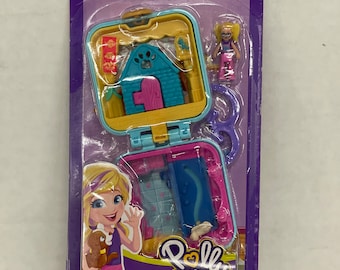 Polly Pocket Dog Park Compact Mint On Card