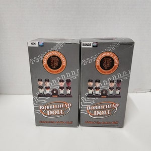 2002 San Francisco Giants Bobblehead Barry Bond And Frank Nen