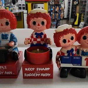 Raggedy Ann Desk Set - Etsy