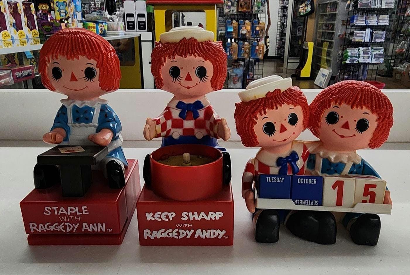 Raggedy Ann Desk Set - Etsy