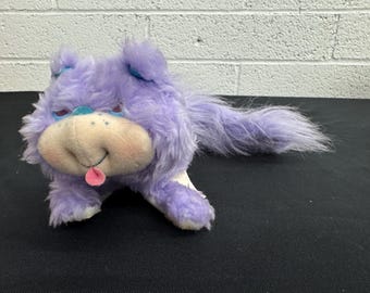 Vintage 1989 Furrever Friends Posietail plush Cat