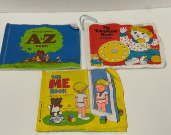 Vintage Soft fabric books