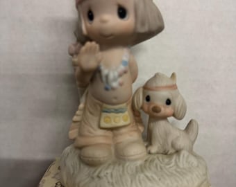 Precious Moments O, How I Love Jesus figurine