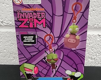 Invader Zim Flocked Mystery Box Backpack Purse Hanger Sealed