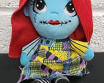 Nightmare Before Christmas Sally Rag Doll Plush 7"