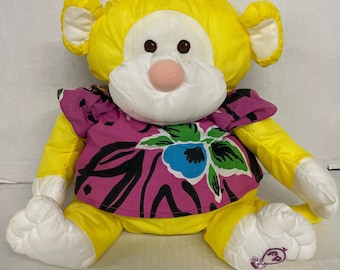 Puffalump hawiian monkey plush