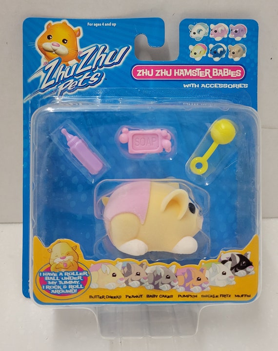 Zhu Zhu Pets Hamster Babies Butter Cheeks Moc - Etsy