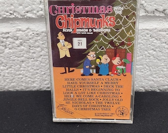 Vintage Christmas With The Chipmunks Cassette