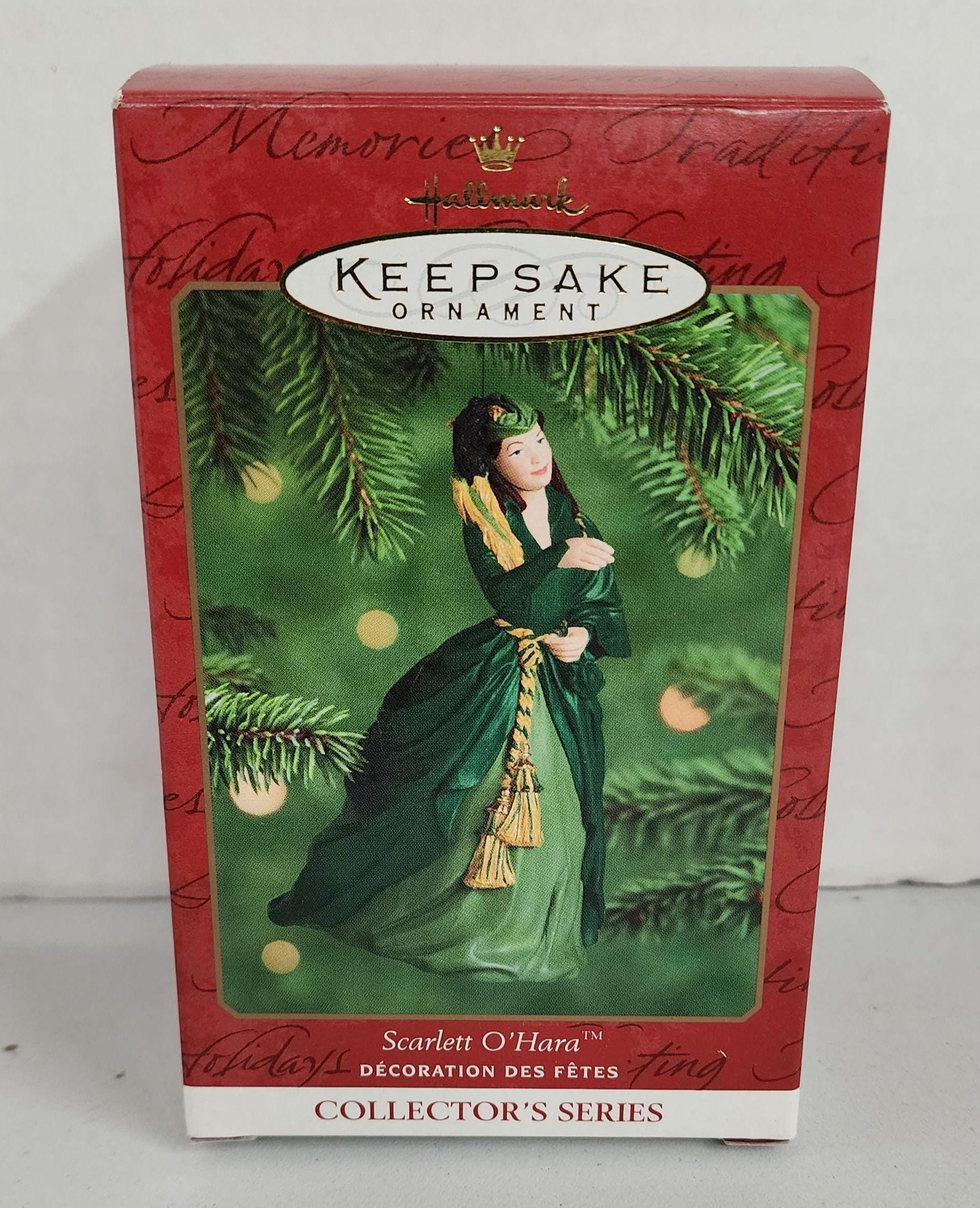 Hallmark Keepsake Scarlett O'hara Green Dress Ornament (2000) - Etsy