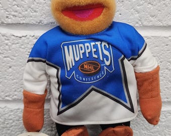 1995 Vintage NHL Kermit the Frog, Miss Piggy, Animal, Fozzie Bear