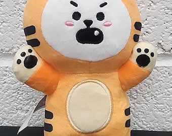 BTS BT21 KPOP Chimmy RJ Tiger Plush 6.5" Authentic