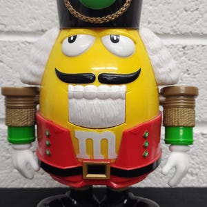 M&m Nutcracker Dispenser - Etsy
