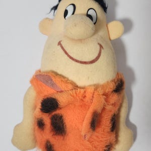 Vintage Knickerbocker Fred Flintstone Plush 11&quot;