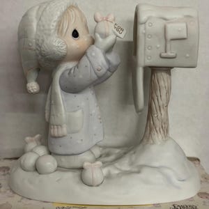 Precious Moments I’m Sending You A White Christmas figurine