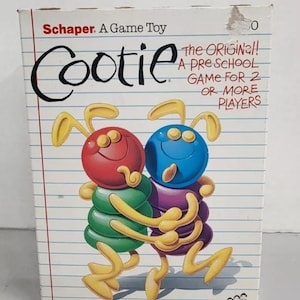 Vintage 1984 Schaper Cootie Game Brand New Factory Sealed