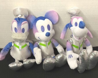 Disneys Mickey Mouse 50th anniversary Walt Disney World space mountain plushies