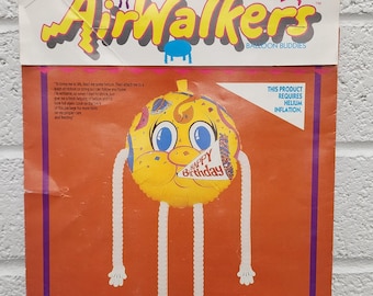 Vintage Anagram Air Walkers Balloons Rootie Tootie Brand New In Package