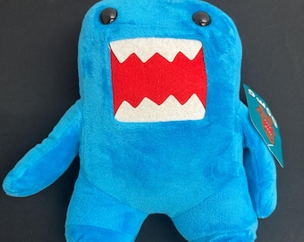 Domo blue plush new with tags 12”