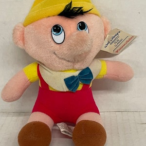 Vintage Pinocchio plushie