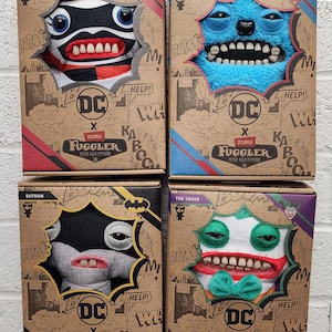 DC X Fuggler Set Superman Batman Harley Quinn and Joker Brand New