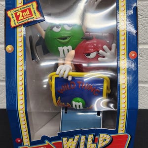 M&M Wild Thing Roller Coaster 2nd Edition Dispenser Brand New in