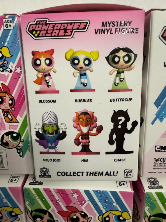 Powerfuff Girls Mystery Vinyl Figures by Culturefly-new in