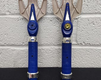 Vintage Bandai Power Rangers Blue Power Lancer Roleplay