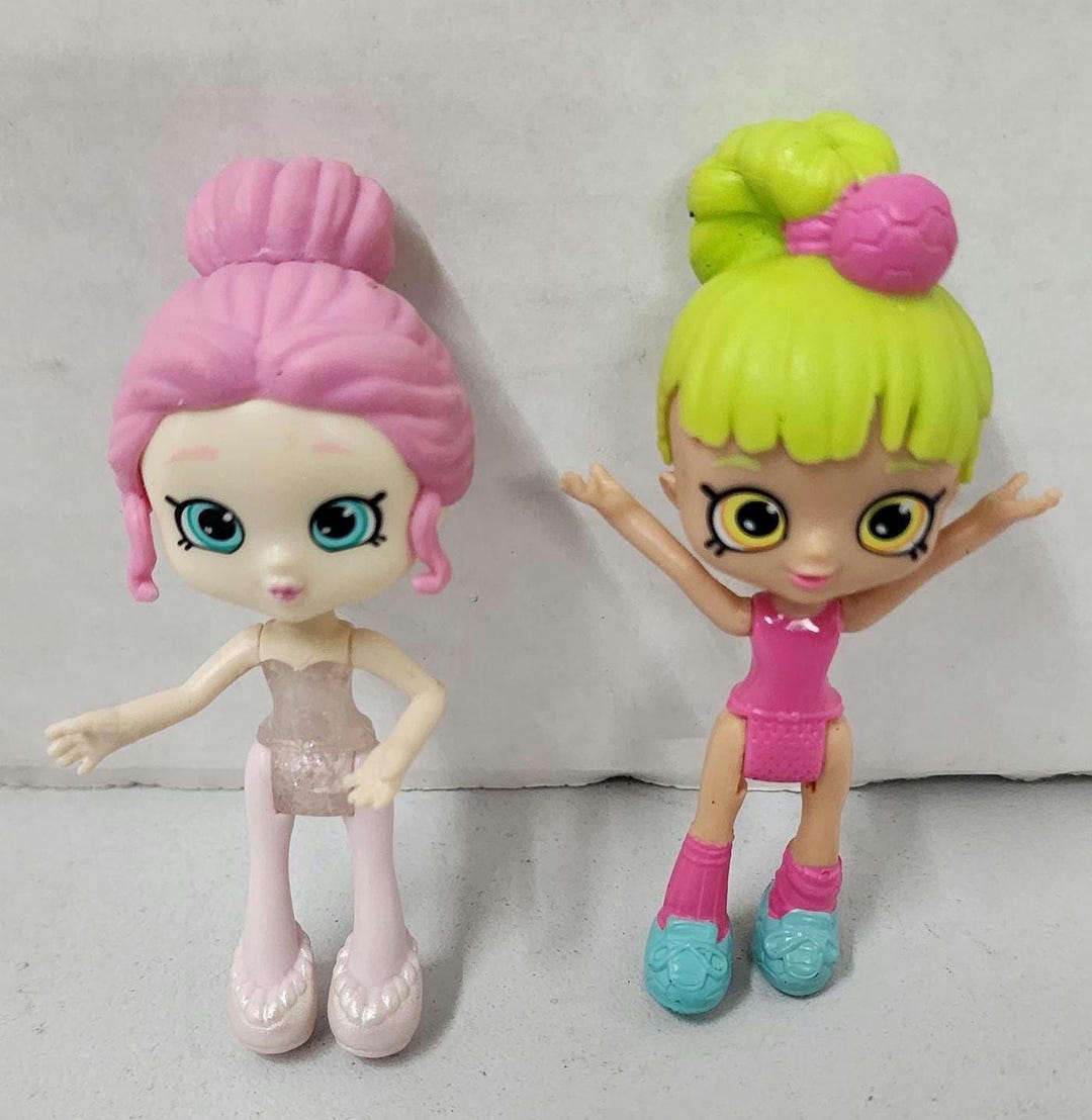 Shopies Shell Jo Rooks Shopkins Lil Shopies Happy Places Dolls Lot of 2 - Etsy