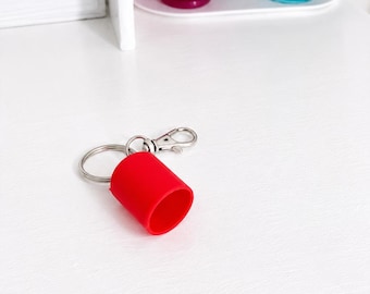 Cute lip gloss key ring holder trending cute gift