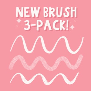 Procreate brush 3 pack!