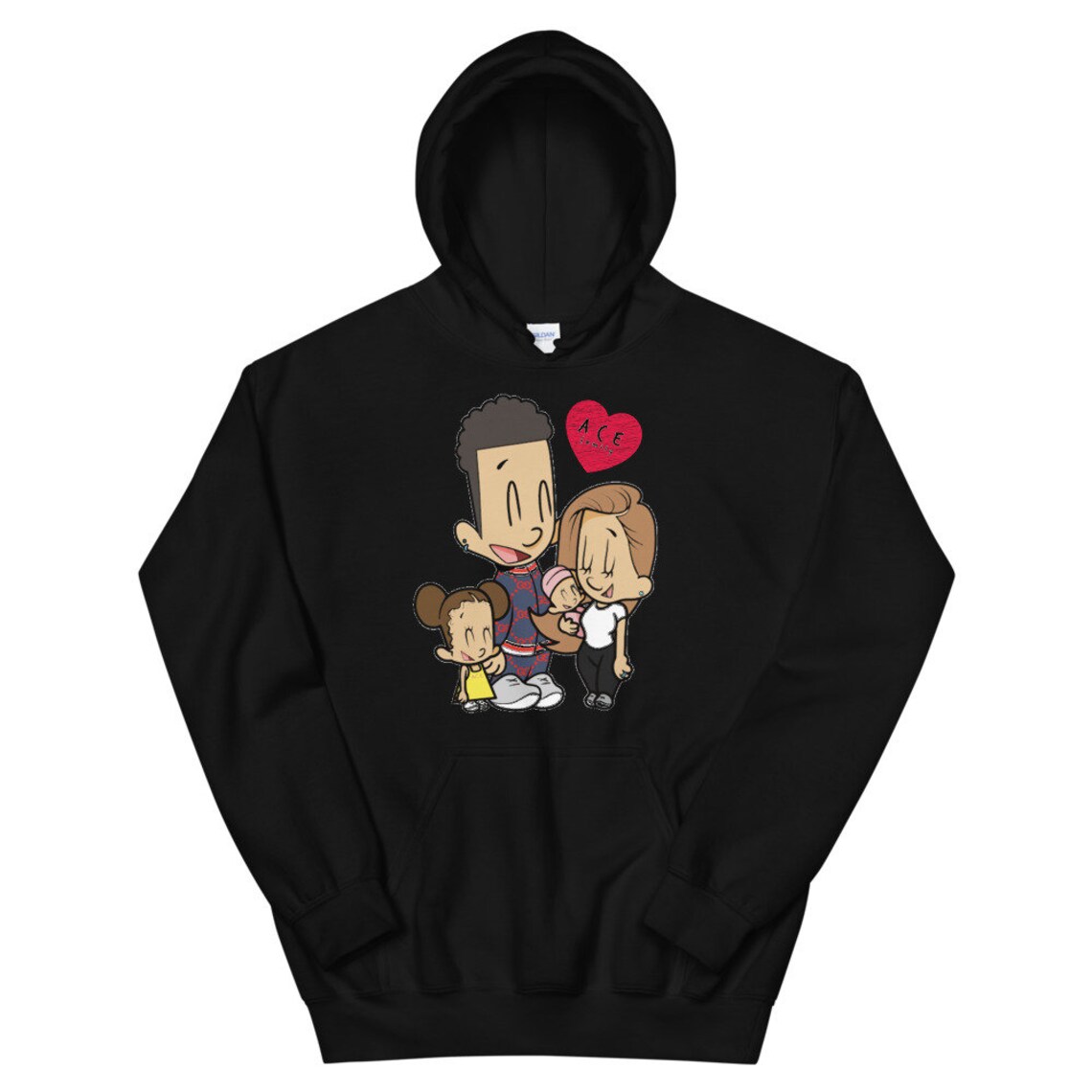 black ck hoodie women's