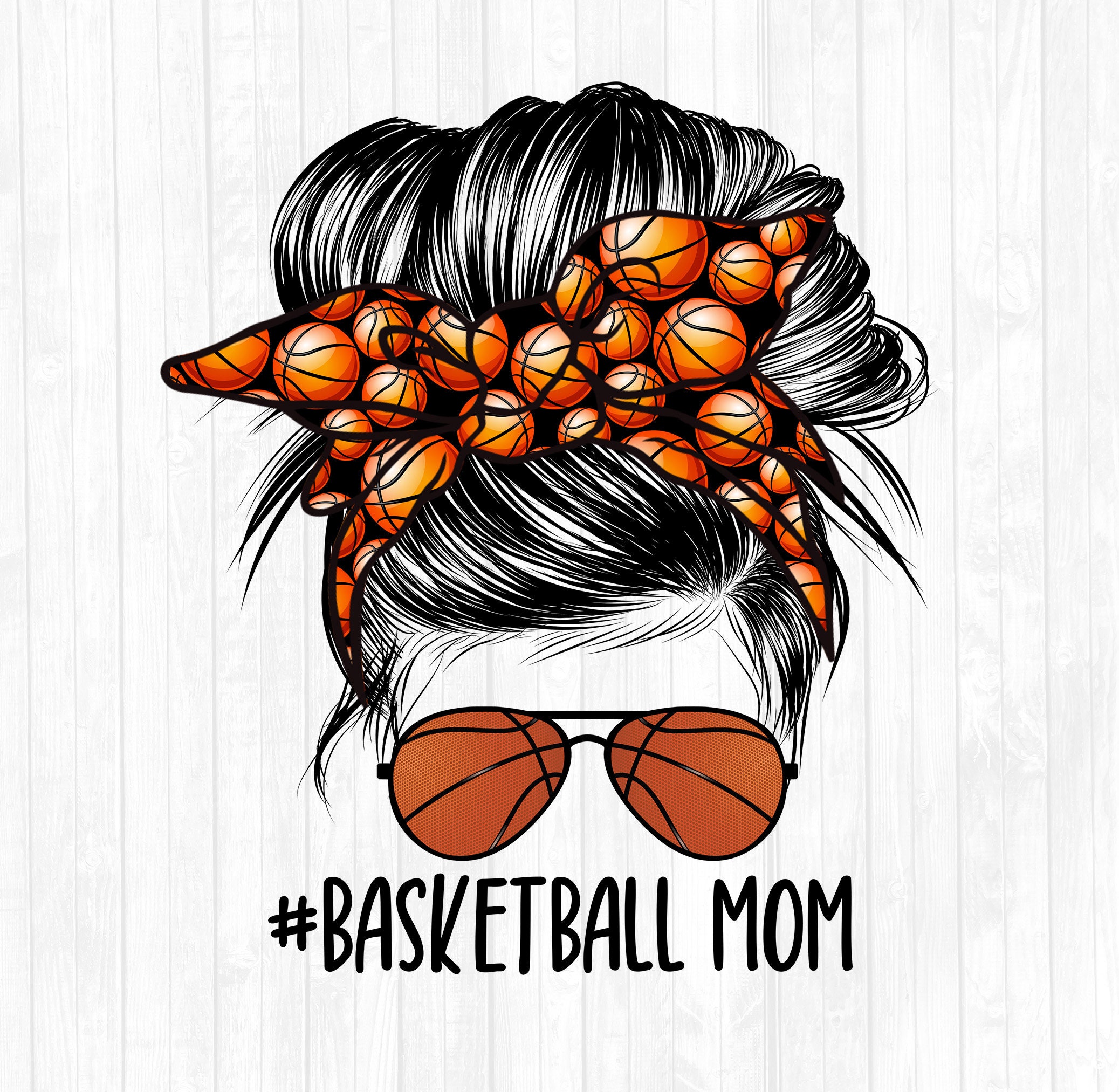 Sublimation Design, Tumbler PNG, Messy Bun Mom, Cheer Mom, Sports Mom,  Basketball Mom, Football Mom, Tumbler PNG, Sports Mom Cup