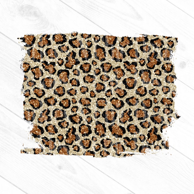 Distressed Leopard Background Png Sublimation Download - Etsy