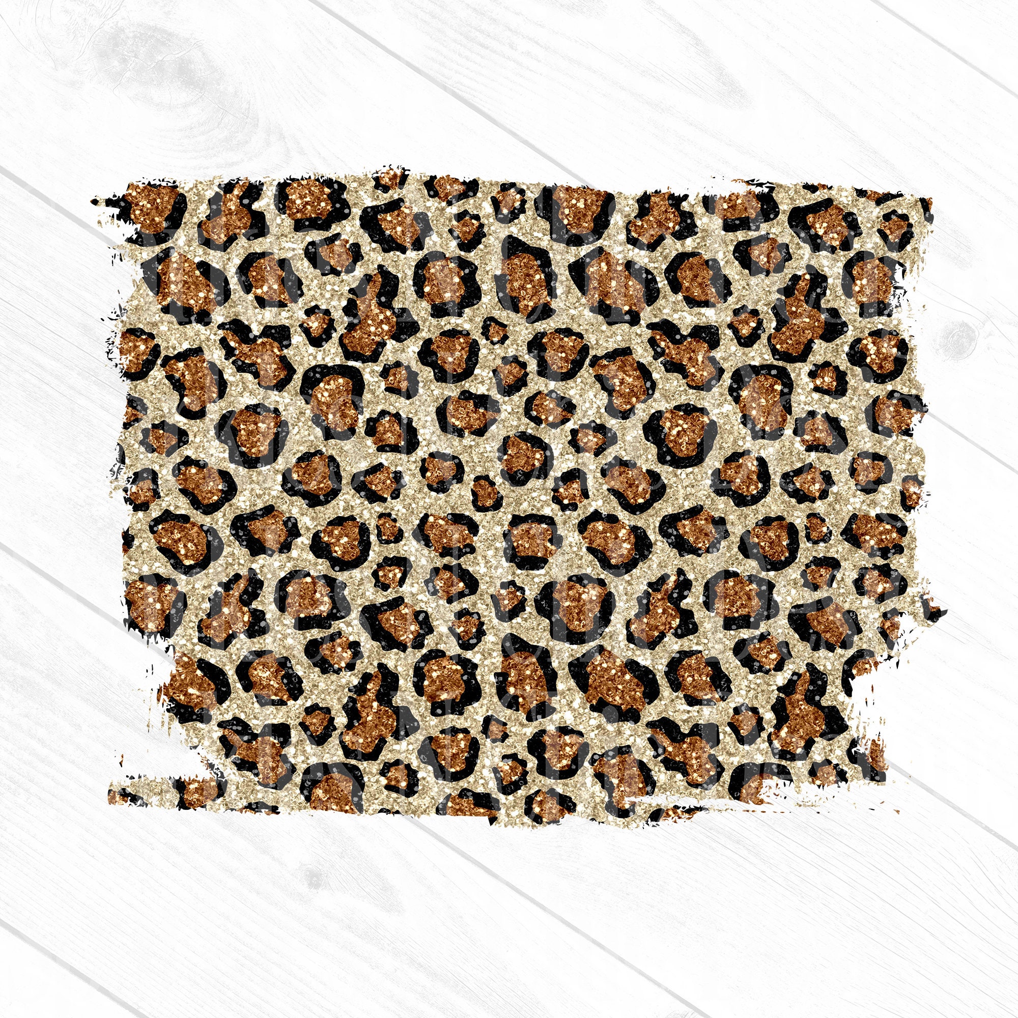 Distressed Leopard Background Png Sublimation Download | Etsy