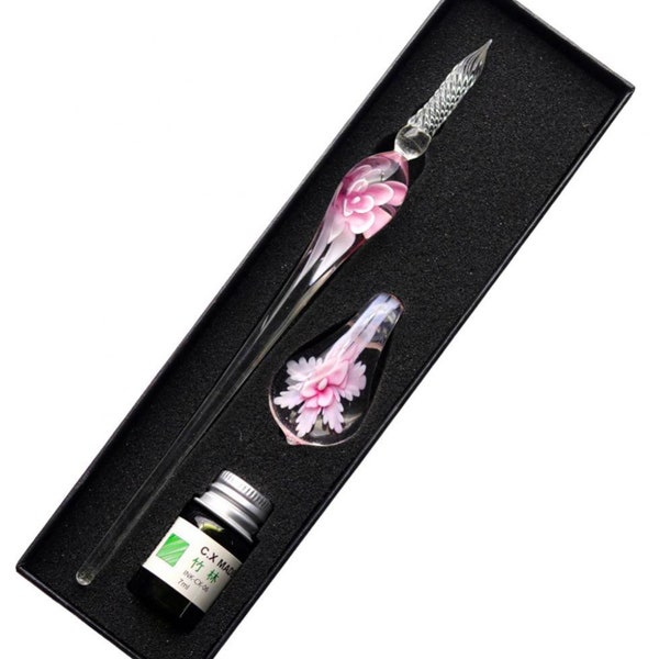 Glass Dip Pen Etsy New Zealand