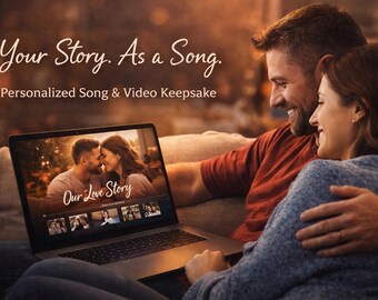 Personalisiertes Liebeslied & Fotovideo - Individuelles Valentinstagsgeschenk