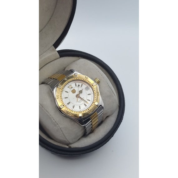 Tag Heuer S95.215 WG1320.BB0471 Watch Womens Silver Gold Gray SEL S/EL Link