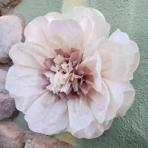 Grandi fiori di carta per pareti, matrimoni, baby shower, feste di compleanno, ordini personalizzati, fondali floreali per pareti, fiori giganti in carta velina
