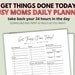 Printable Daily Planner | Day Planner Printable | Digital Download ...