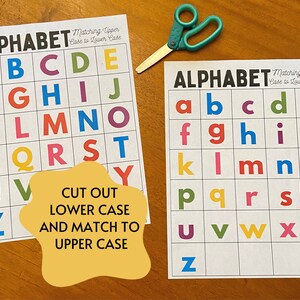 Alphabet Beginning Sounds Busy Book Printable image 4