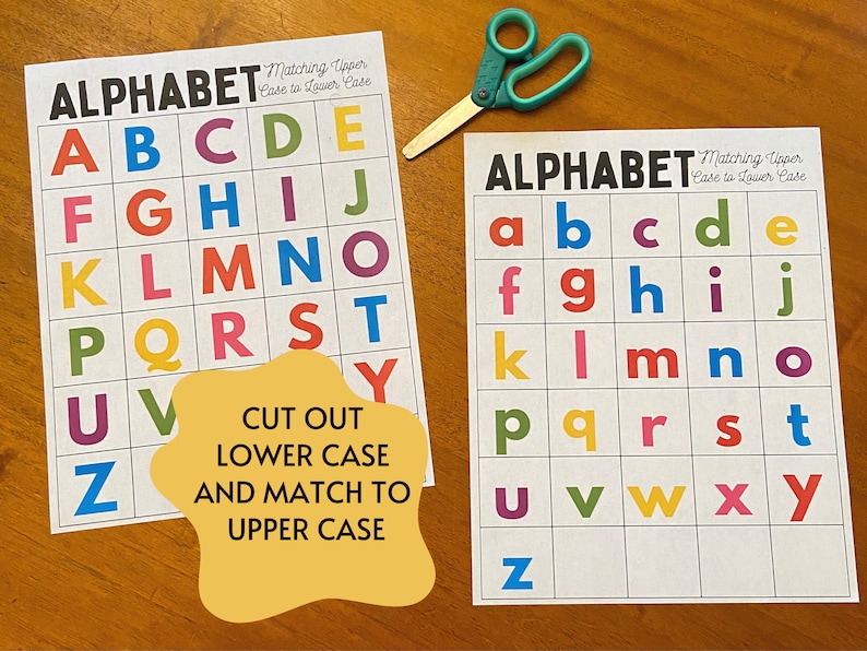 Alphabet Beginning Sounds Busy Book Printable image 4