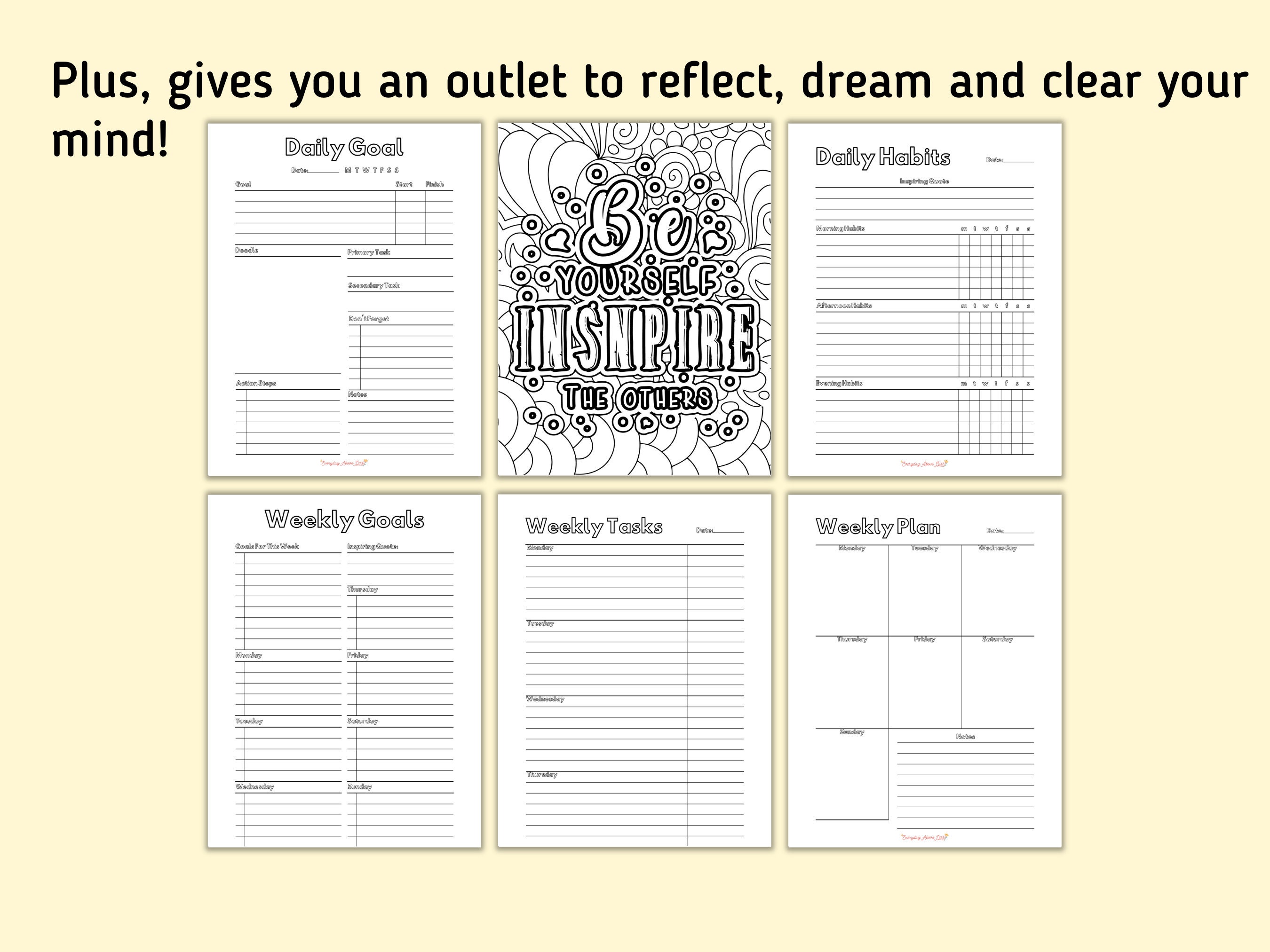 Busy Mom Planner Home Management Planner Working Mom Planner Stay at ...