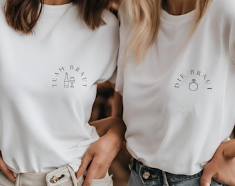 Bride | Bride Crew | Hen Party | Hen Party T-Shirt | Bridal Shower | Bride Party | Team Bride | Simple | Boho