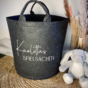 Aufbewahrungskorb| Wäschekorb| Organizer Spielzeug| personalisiert| für Kinder| Kinderzimmer|