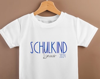 Kids T-Shirt| school child | Start of school| Outfit for school | with name| personalized